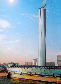 rotating tower