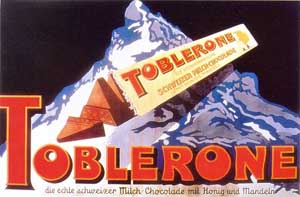 Toblerone: storia, packaging e marchio