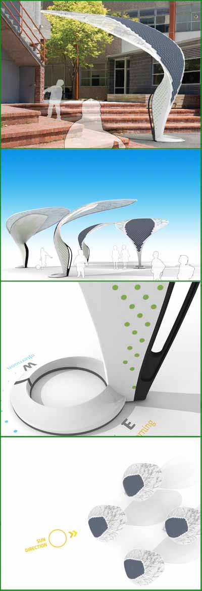 Veil Solar Shade, Buro North