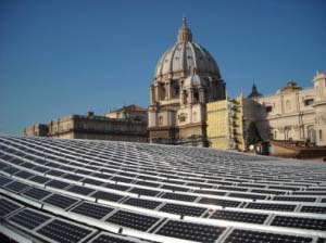 Pannelli solari Vaticano