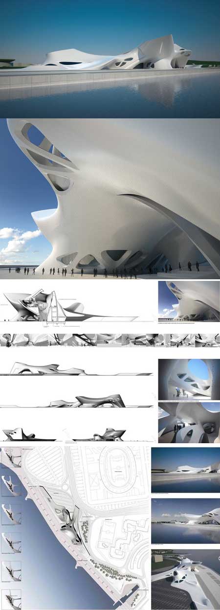 Zaha Hadid museo cagliari