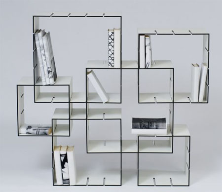 Libreria Konnex, design modulare