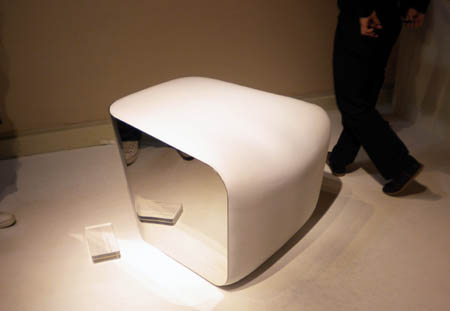 Mozzarella Chair design Tatsuo Yamamoto