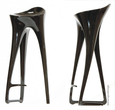 Sgabello betty elena rogna Sgabelli di design